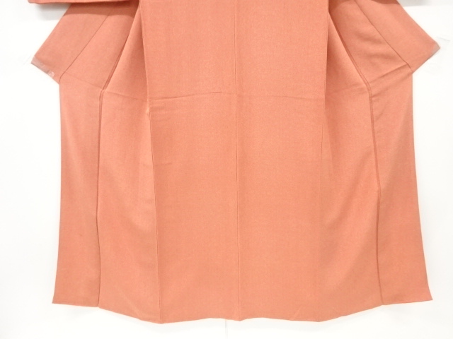  リサイクル　服部光擴・住田双光作　縮緬地網目模様一つ紋江戸小紋着物